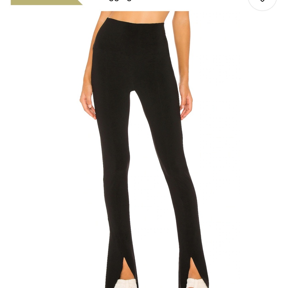 REVOLVE Norma Kamali Flare Pants w/ Slit Sz Small